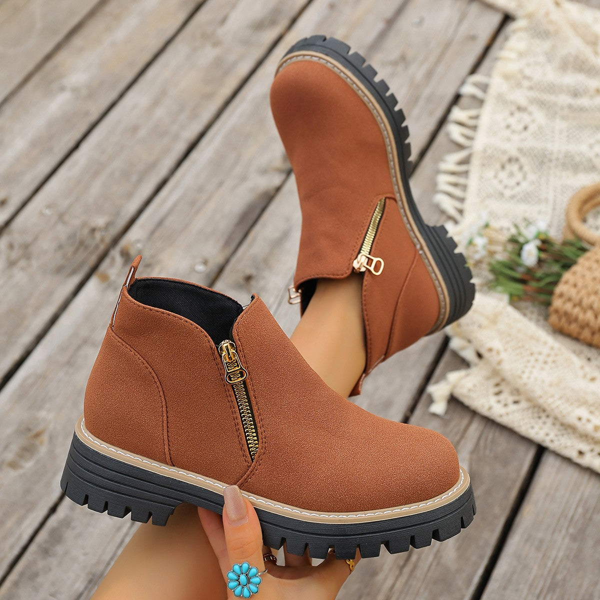 Klassieke Orthopedische Laarzen met Tijdloze Stijl