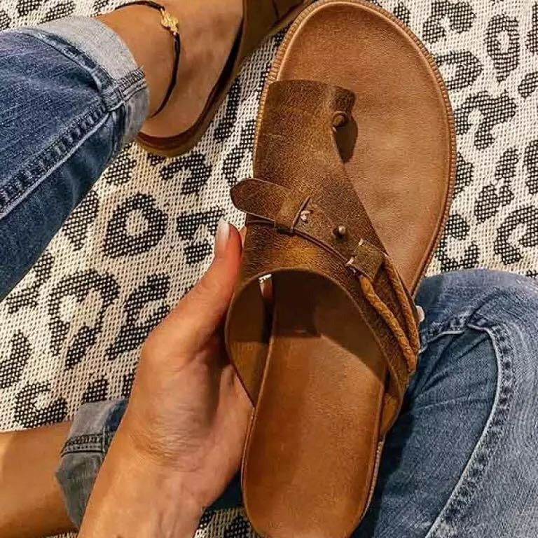 Chique Orthopedische Sandalen met Uniek Ontwerp