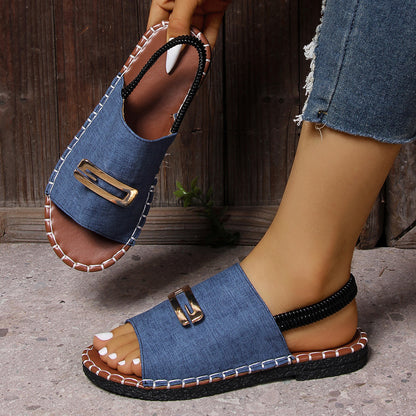 Chique Orthopedische Sandalen met Uniek Ontwerp
