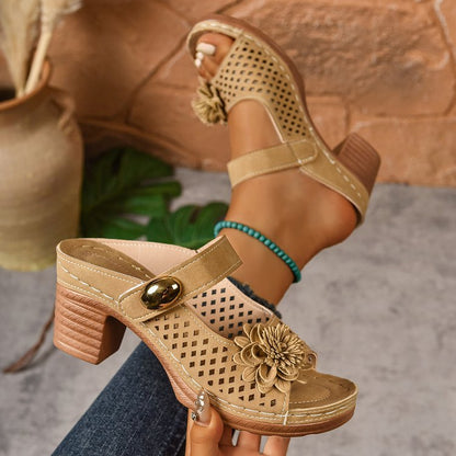 Chique Orthopedische Sandalen met Uniek Ontwerp