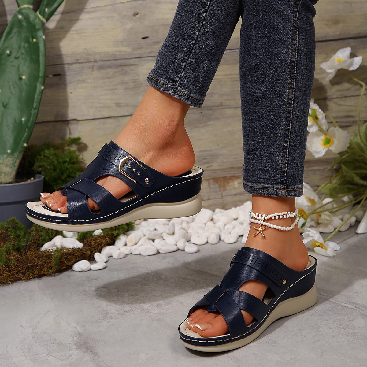 Klassieke Orthopedische Sandalen met Tijdloze Stijl