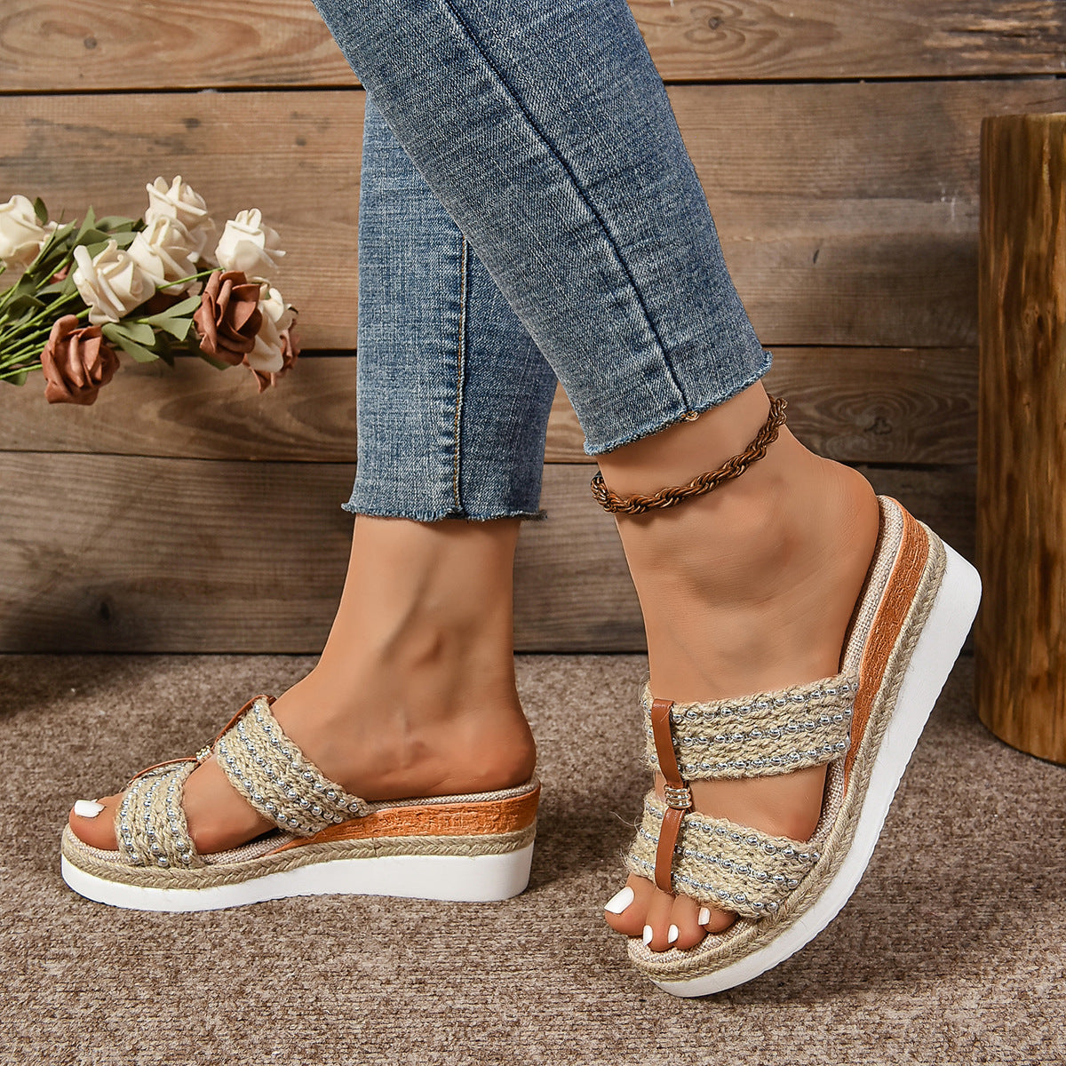 Chique Orthopedische Sandalen met Uniek Ontwerp