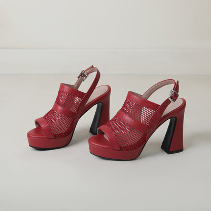 Chique Orthopedische Sandalen met Uniek Ontwerp