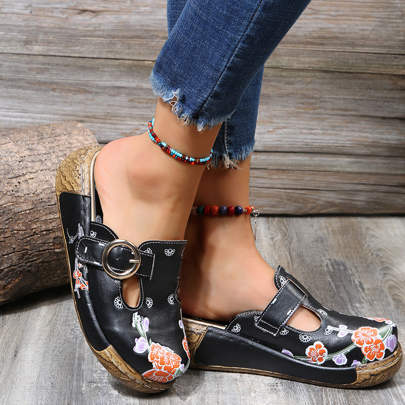 Chique Orthopedische Sandalen met Uniek Ontwerp