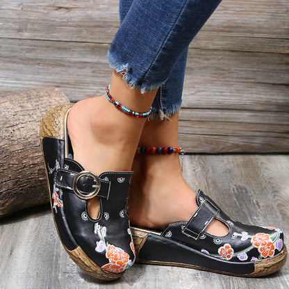 Chique Orthopedische Sandalen met Uniek Ontwerp