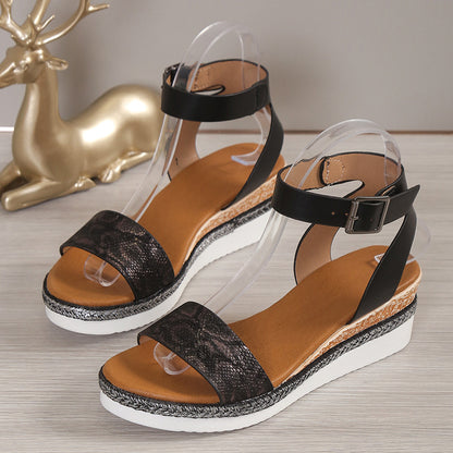 Chique Orthopedische Sandalen met Uniek Ontwerp