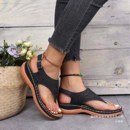 Chique Orthopedische Sandalen met Uniek Ontwerp