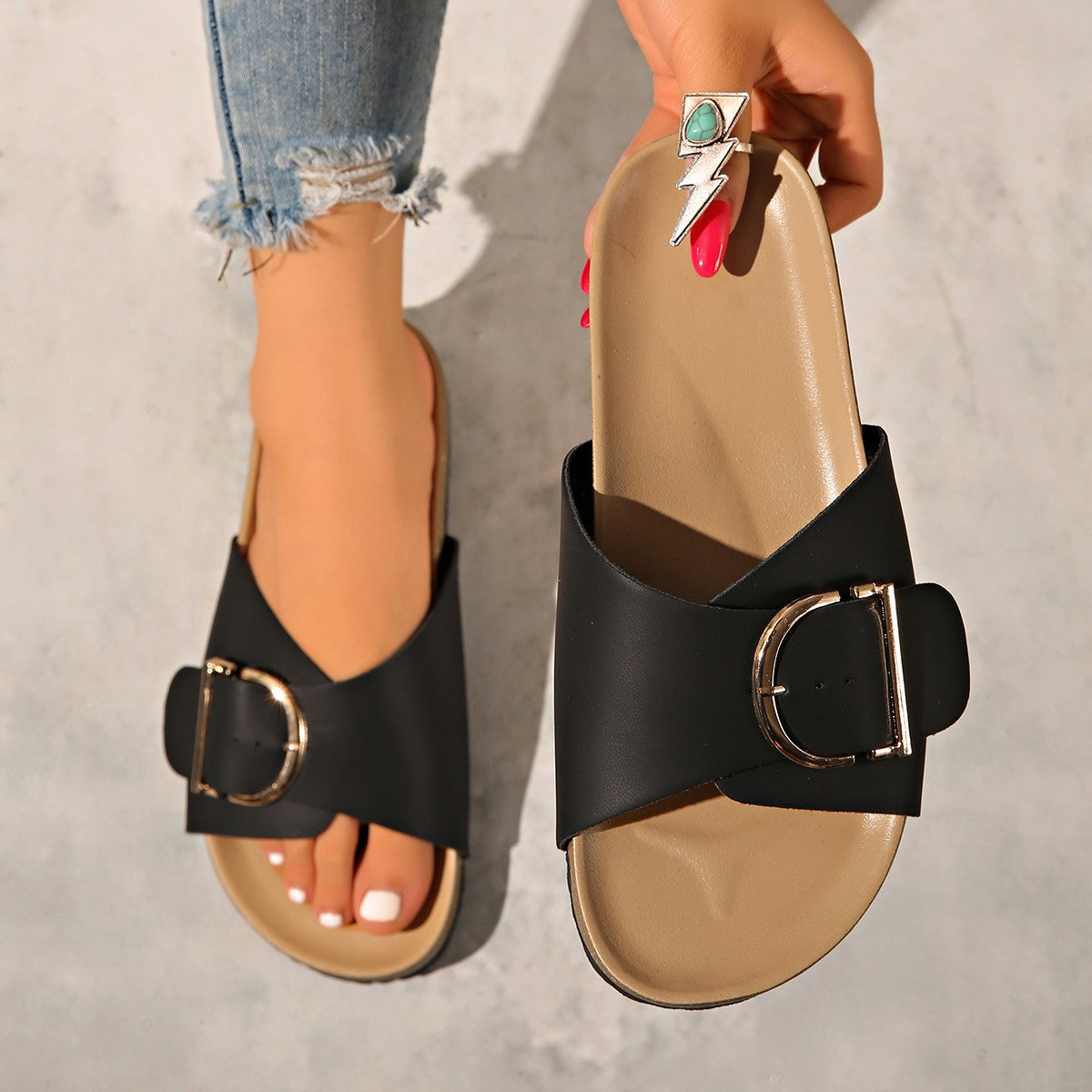 Vintage Geïnspireerde Orthopedische Sandalen