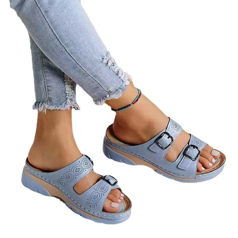 Chique Orthopedische Sandalen met Uniek Ontwerp