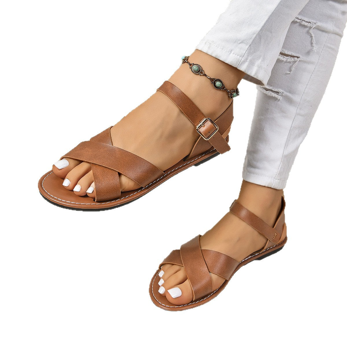 Vintage Geïnspireerde Orthopedische Sandalen