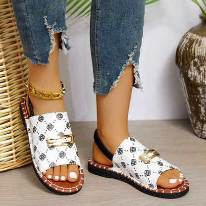 Chique Orthopedische Sandalen met Uniek Ontwerp