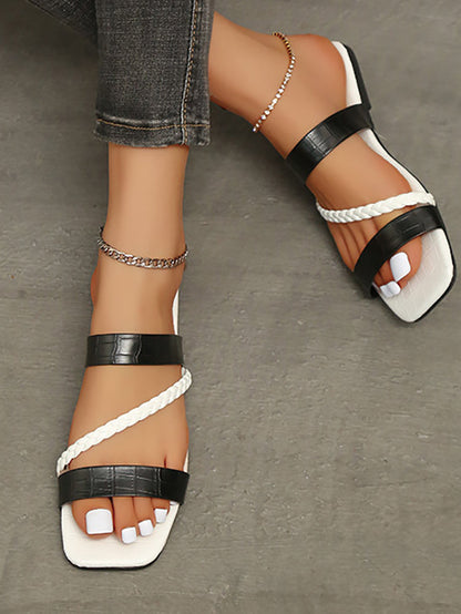 Eenvoudige en ademende orthopedische sandalen