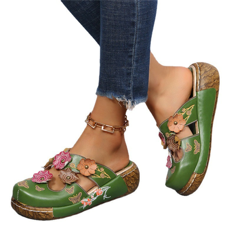 Vintage Geïnspireerde Orthopedische Sandalen