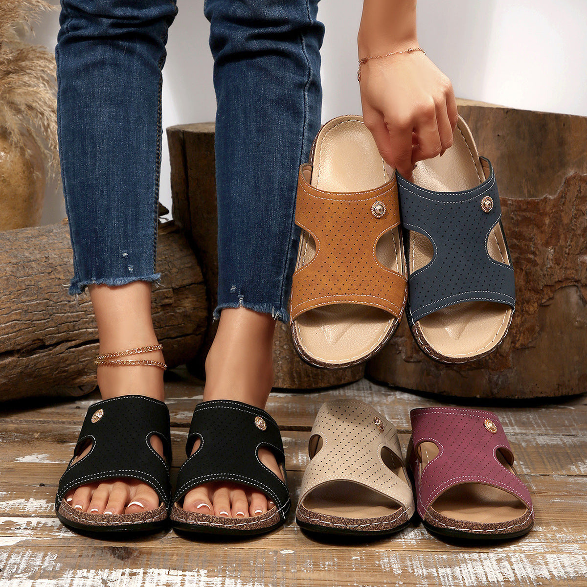 Stijlvolle Orthopedische Sandalen voor Elke Gelegenheid