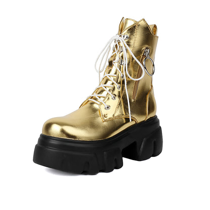 Vintage Geïnspireerde Orthopedische Laarzen