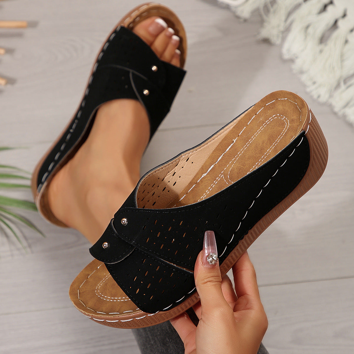 Sierlijke Orthopedische Sandalen voor Moderne Look