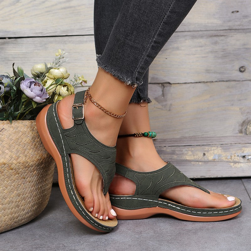 Klassieke Orthopedische Sandalen met Tijdloze Stijl