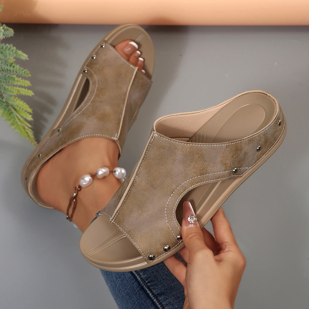 Klassieke Orthopedische Sandalen met Tijdloze Stijl