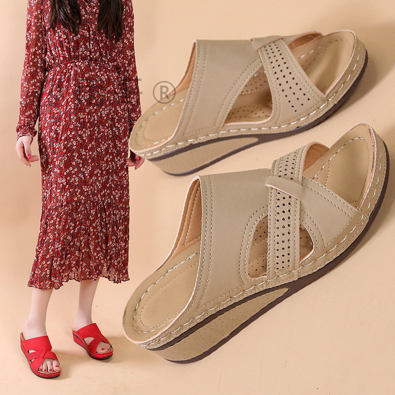 Vintage Geïnspireerde Orthopedische Sandalen