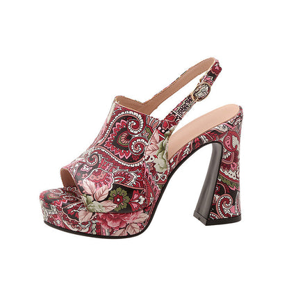 Vintage Geïnspireerde Orthopedische Sandalen