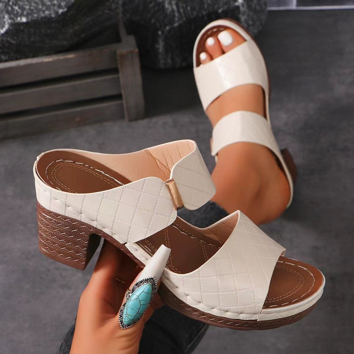 Vintage Geïnspireerde Orthopedische Sandalen