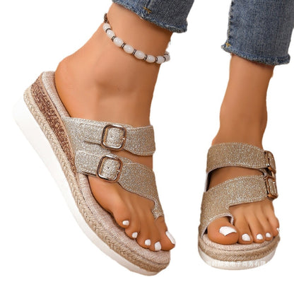 Chique Orthopedische Sandalen met Uniek Ontwerp