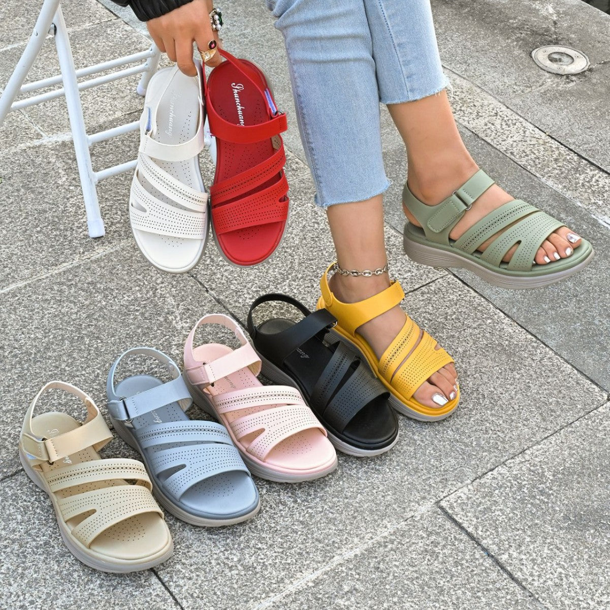 Stijlvolle Orthopedische Sandalen voor Elke Gelegenheid