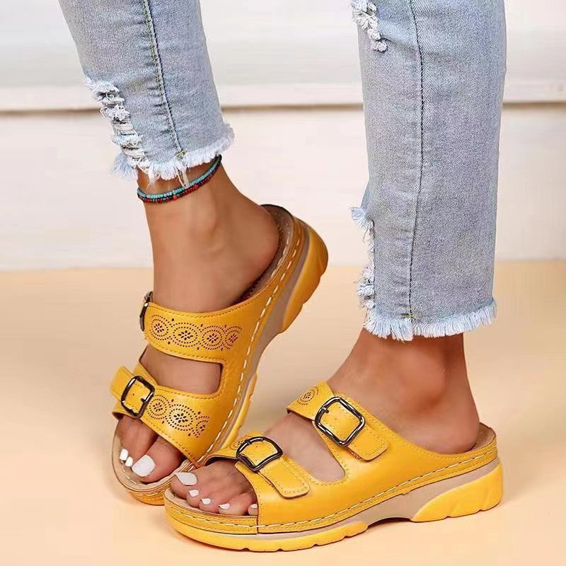 Chique Orthopedische Sandalen met Uniek Ontwerp