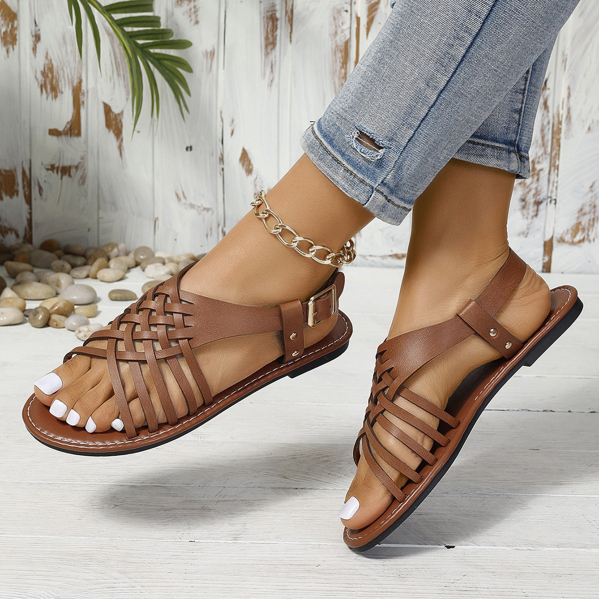 Vintage Geïnspireerde Orthopedische Sandalen