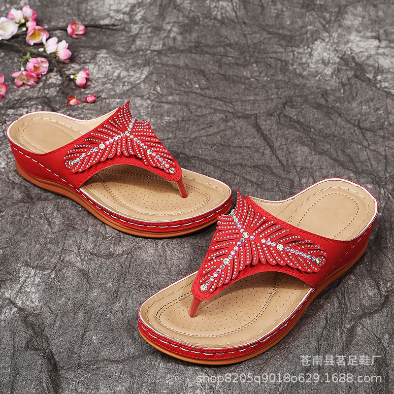 Vintage Geïnspireerde Orthopedische Sandalen