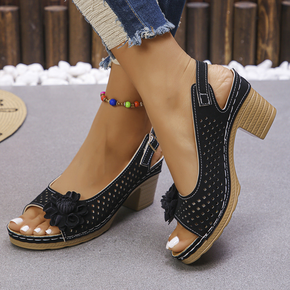 Chique Orthopedische Sandalen met Uniek Ontwerp