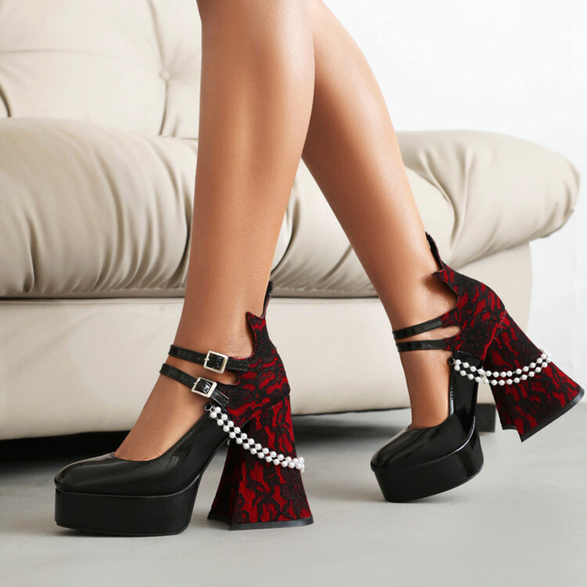 Chique Orthopedische Schoenen met Uniek Ontwerp