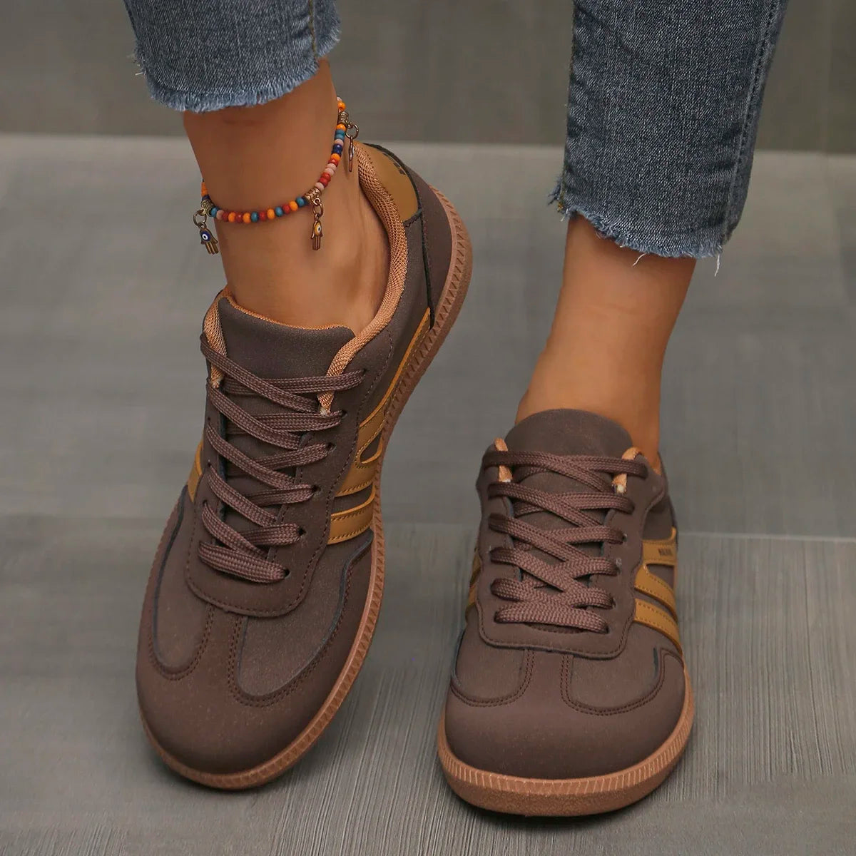Strakke en ondersteunende orthopedische Sneakers