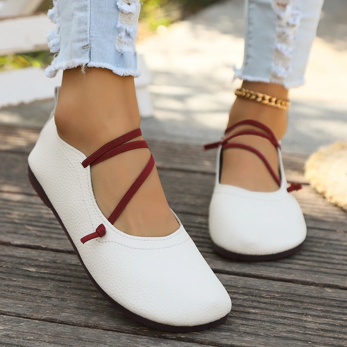 Duurzame en ondersteunende orthopedische Ballerina's