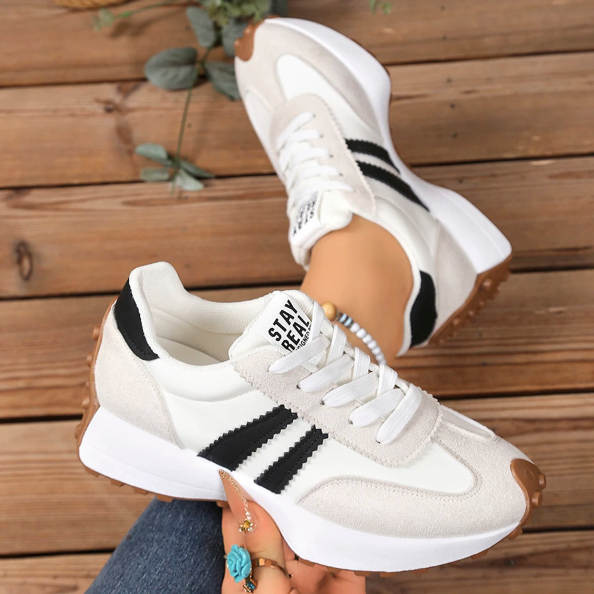 Ondersteunende en trendy orthopedische Sneakers