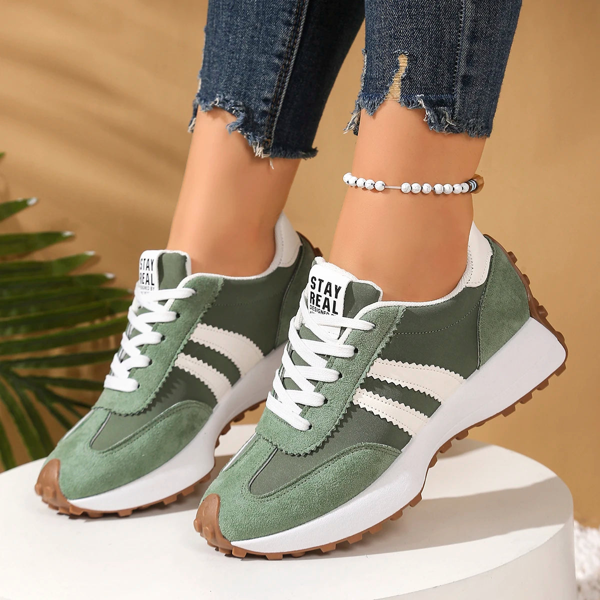 Ondersteunende en trendy orthopedische Sneakers