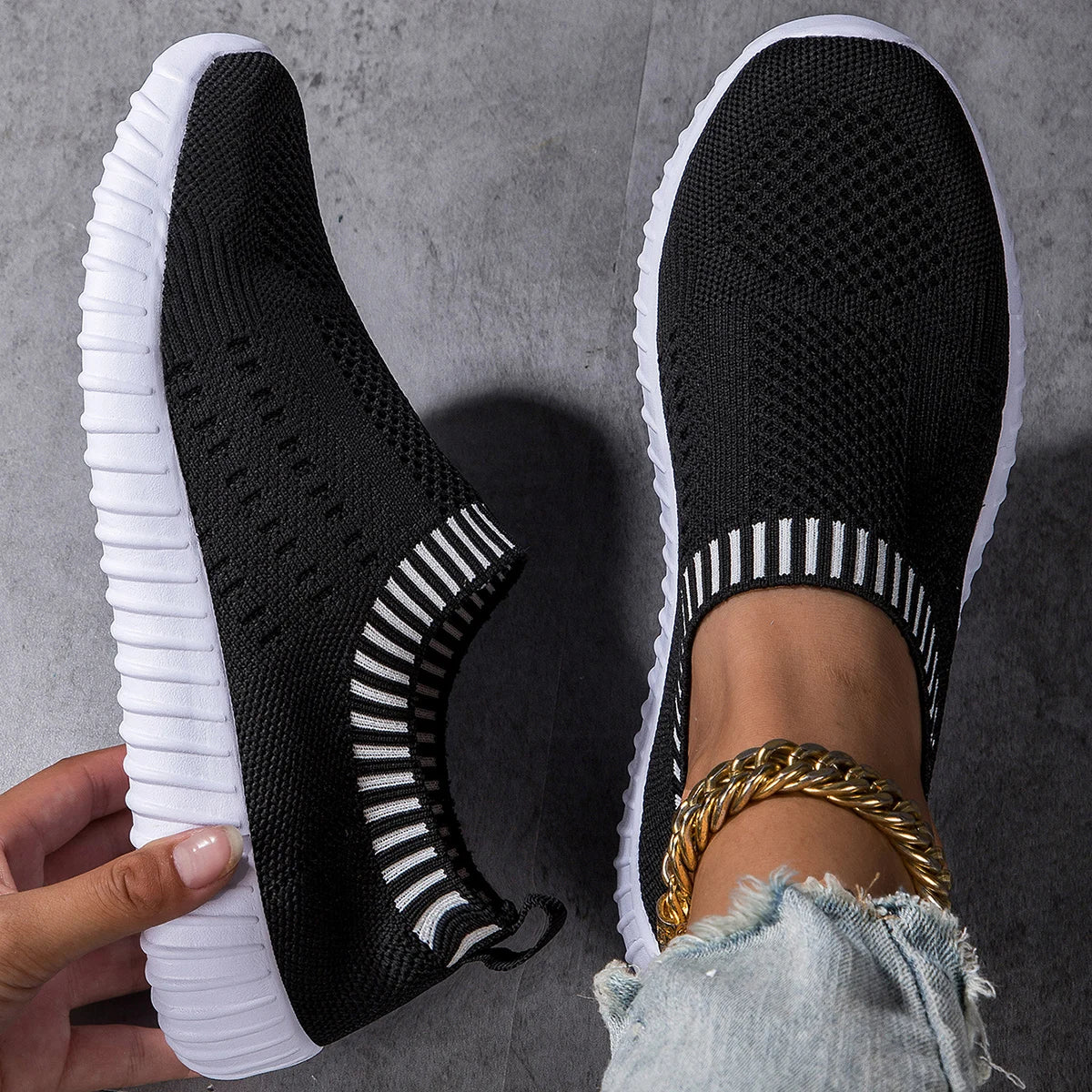 Veelzijdige en ondersteunende orthopedische Sneakers