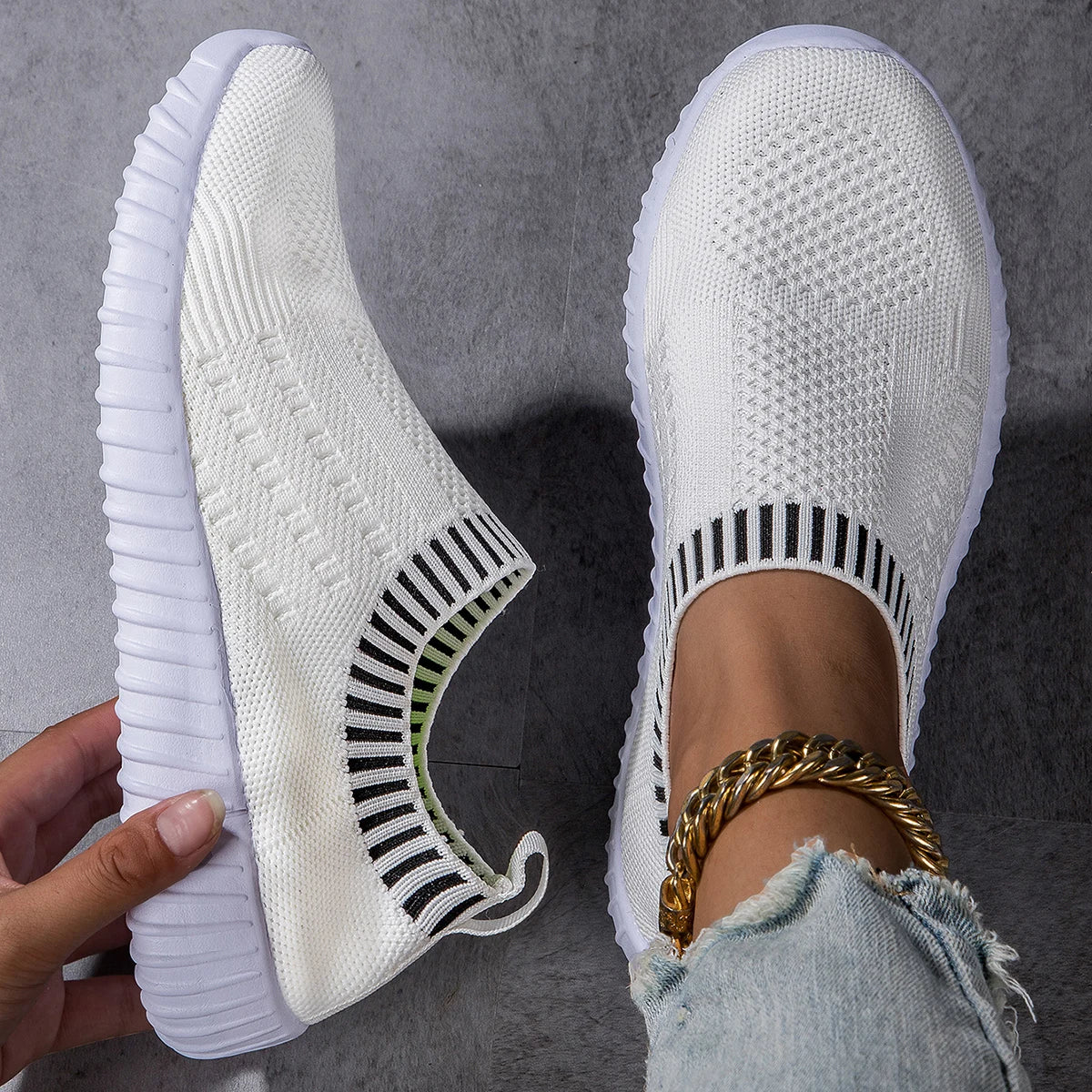 Veelzijdige en ondersteunende orthopedische Sneakers