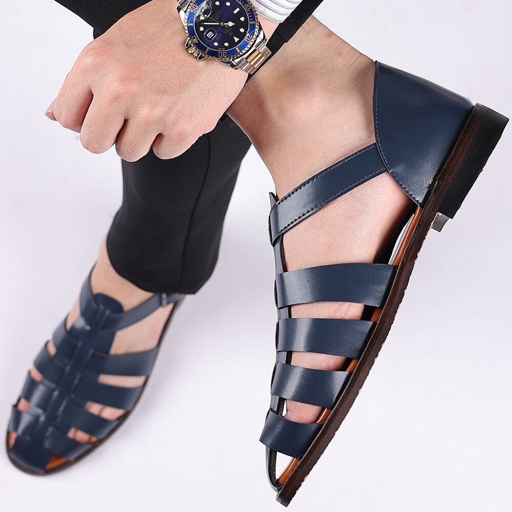 Holle gesp Romeinse sandalen