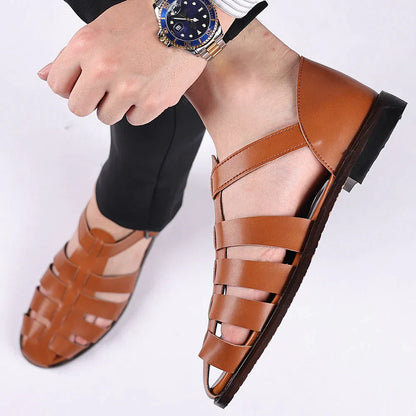 Holle gesp Romeinse sandalen