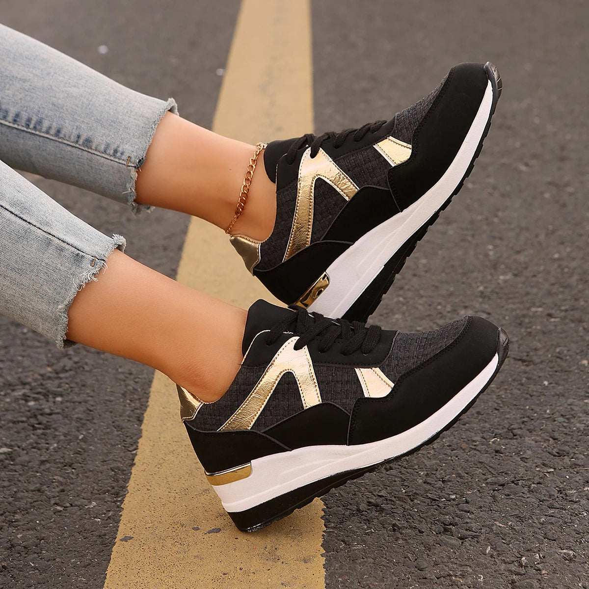 Ondersteunende en stijlvolle orthopedische Sneakers