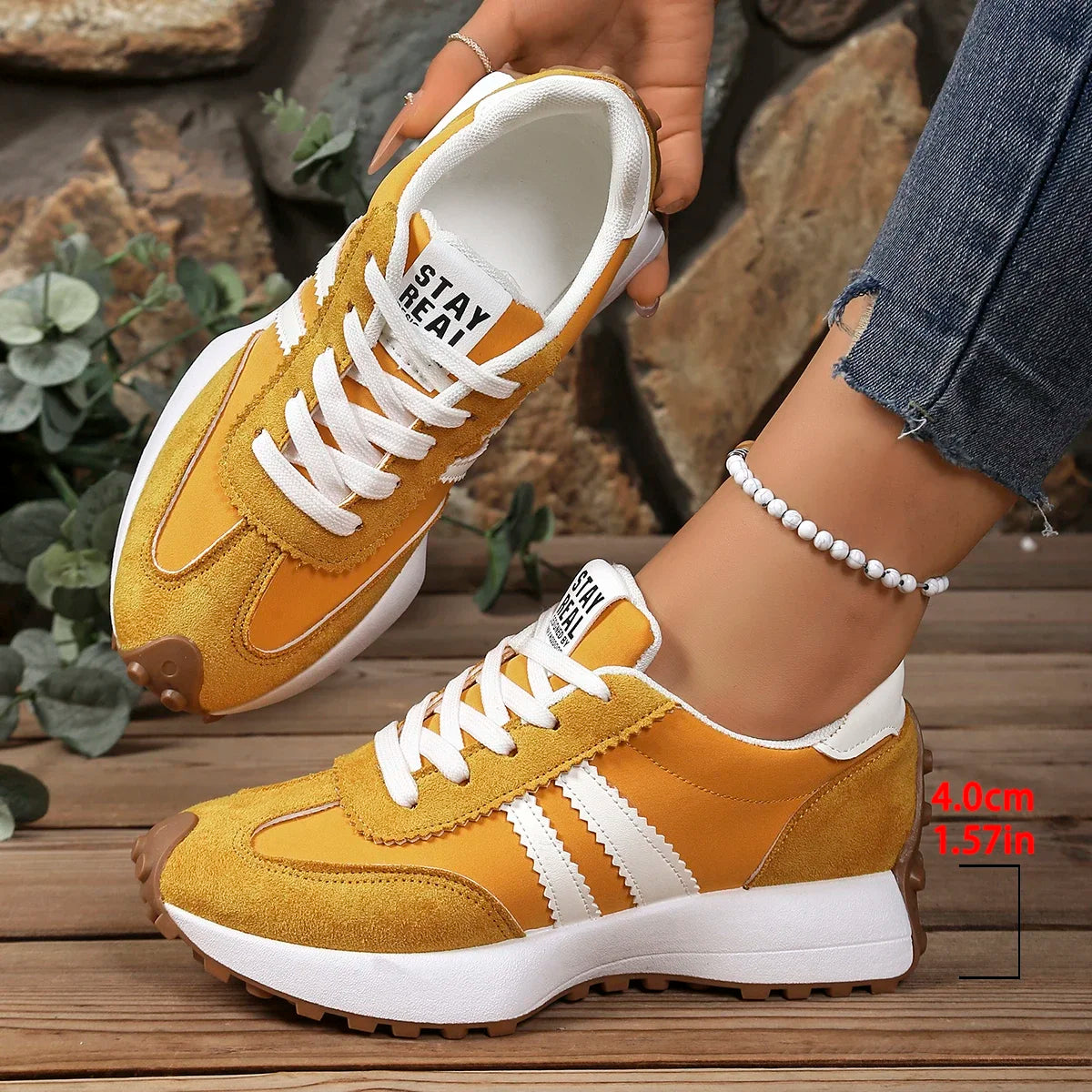 Ondersteunende en trendy orthopedische Sneakers