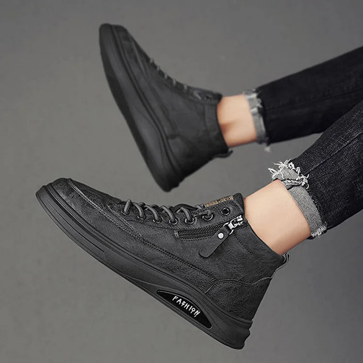 Heren Sneakers Ritssluiting Schoenen