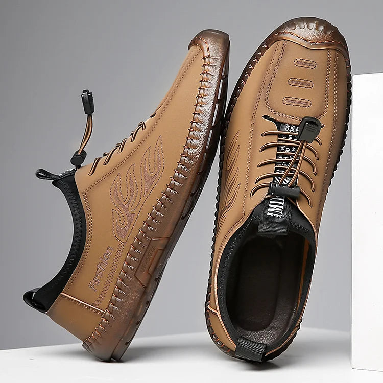 Schoenen van echt leer