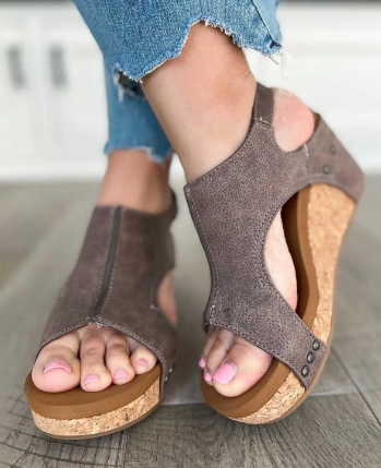 Vintage geïnspireerde en lichte sandalen