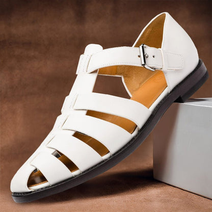 Holle gesp Romeinse sandalen