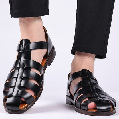 Holle gesp Romeinse sandalen