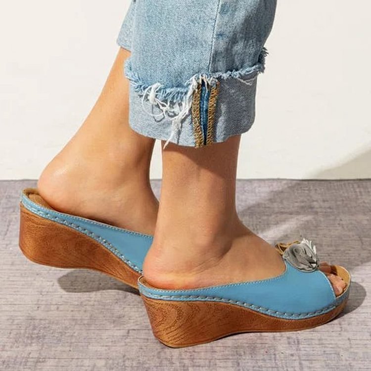 Dames Sleehakken Slippers Stijl Sandalen