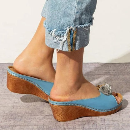 Dames Sleehakken Slippers Stijl Sandalen