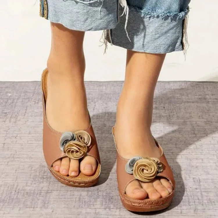 Dames Sleehakken Slippers Stijl Sandalen